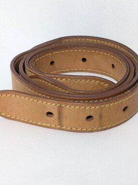 Louis Vuitton Shoulder Strap Leather Baggi Long